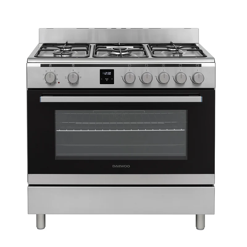 Daewoo F96CGDTH19INM-DE 90x60cm Freestanding Standard Combined Oven, Inox