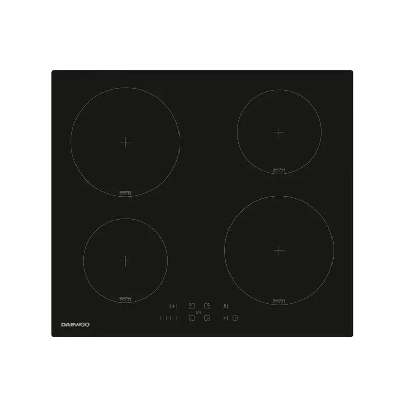 Daewoo H6IT37L1IT Built-In 60cm Induction Hob, Toggle Touch Control