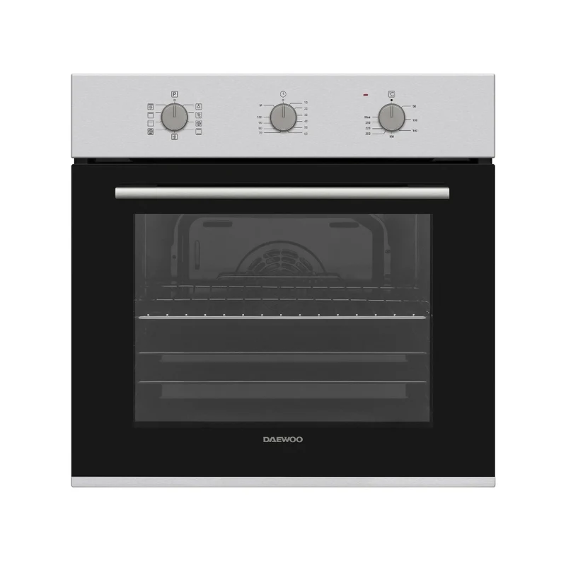 Daewoo H6G41L2IT Built-In 60cm Gas on Metal Hob, Knob Control