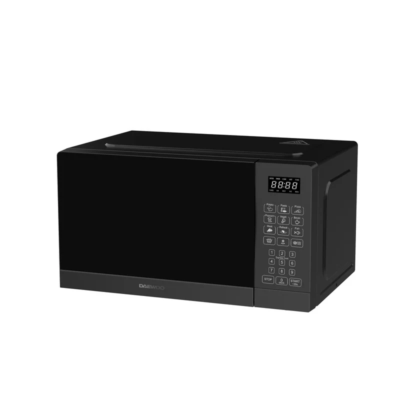 DAEWOO MD-FA202GB-EU 20L Membrane Black Grill Microwave Oven