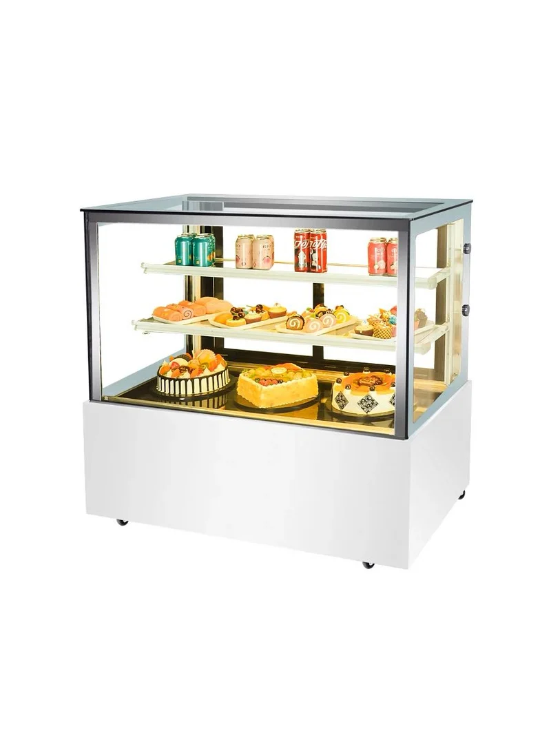 Square Cake Display Chiller Standing 90cm / 120cm / 150cm / 180cm
