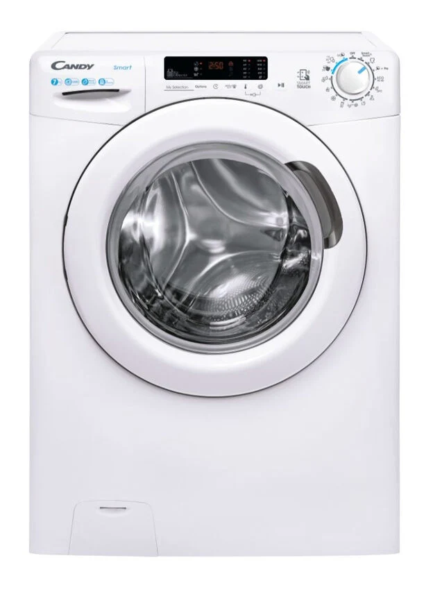 Candy Smart CS4 1272DE/1-S lavatrice Caricamento frontale 7 kg 1200 Giri/min D Bianco