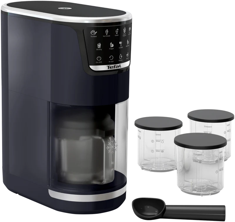 Tefal Dolci Black Knight Nesquik Bundle Ice Cream Maker