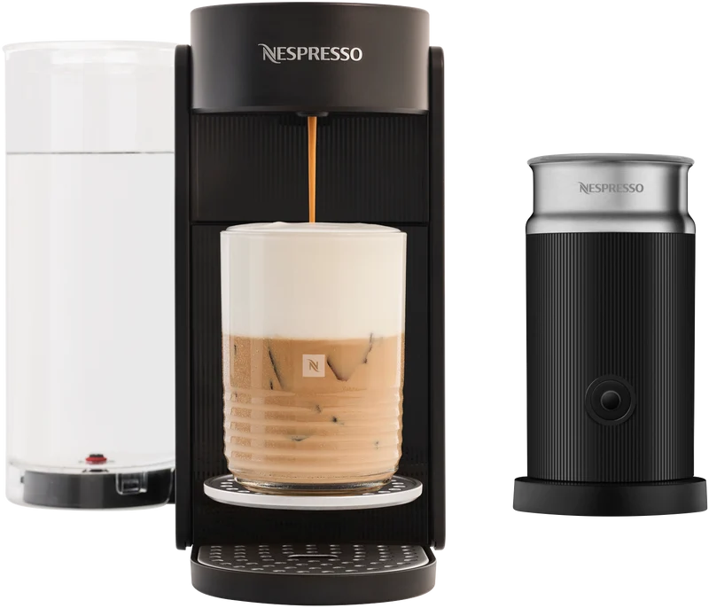 Nespresso Vertuo Up Capsule Coffee Machine Bundle Ink Black