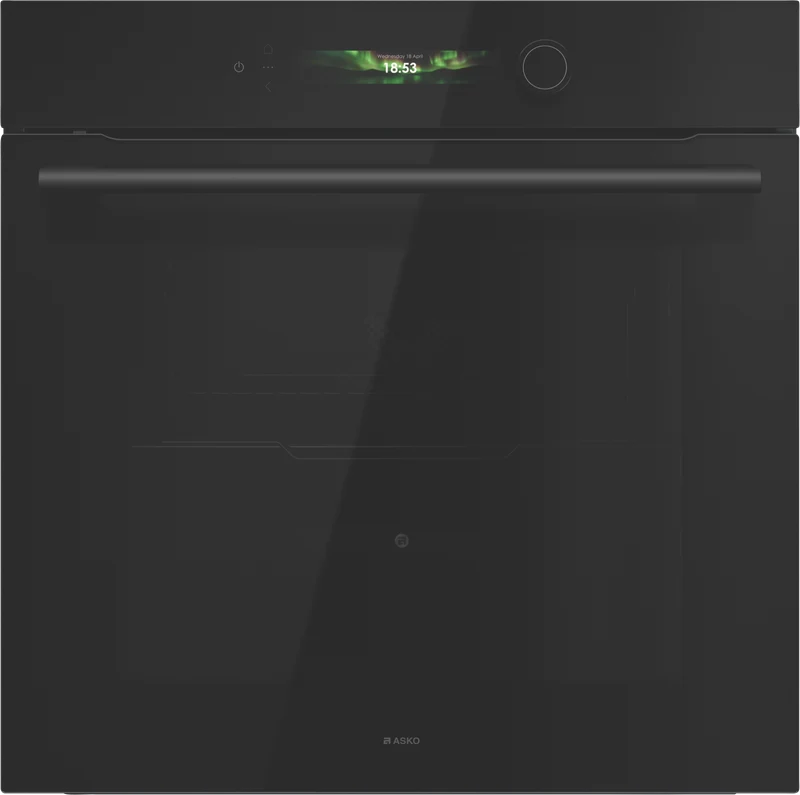 ASKO Craft 60cm Pyrolytic Oven, Black Glass