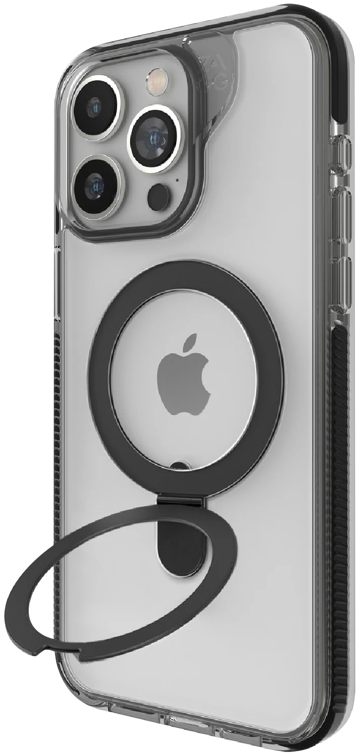 ZAGG Apple iPhone 17e Santa Cruz Snap RingStand Case Black