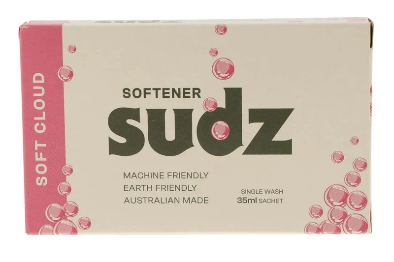 SUDZ LAUNDRY LIQUID SOFTENER VENDING - BULK CARTON (Single Pack QTY 144)