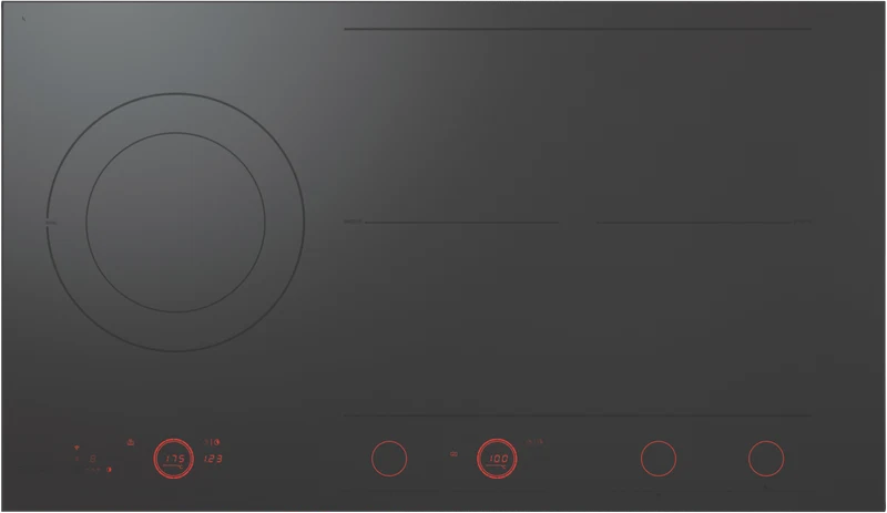 ASKO 90cm 5 Zone Celsius Induction Cooktop - Black