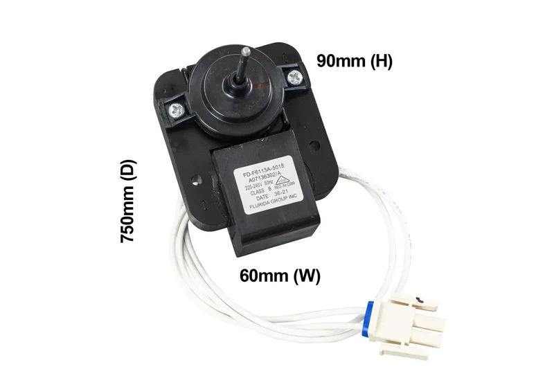 KELVINATOR/WEST Freezer EVAP Fan Motor-KTM/WTB-Genuine