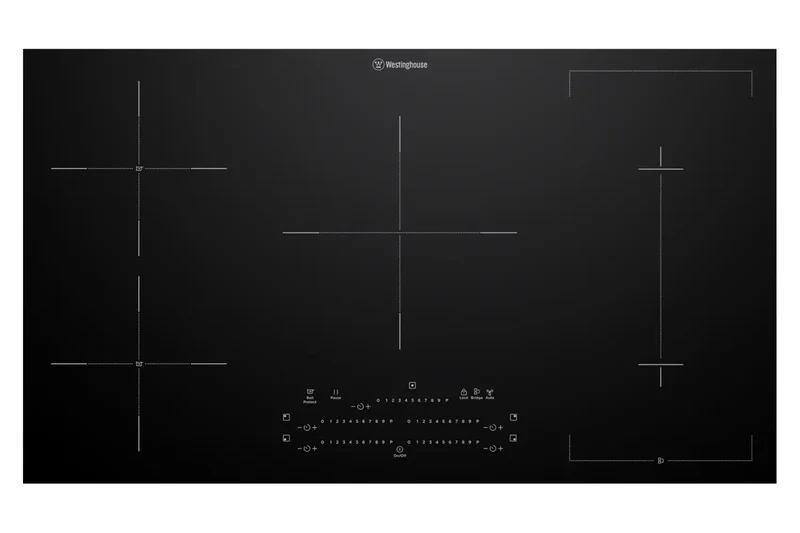 Westinghouse Cooktop (Glass ONLY) HOB (Black)-WHI955BD-Genuine