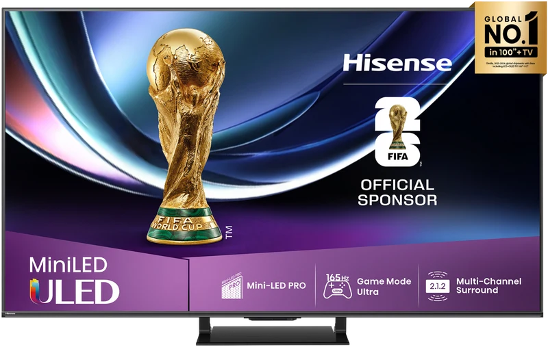 Hisense 85" U7QAU 4K ULED Mini LED Smart TV 2025
