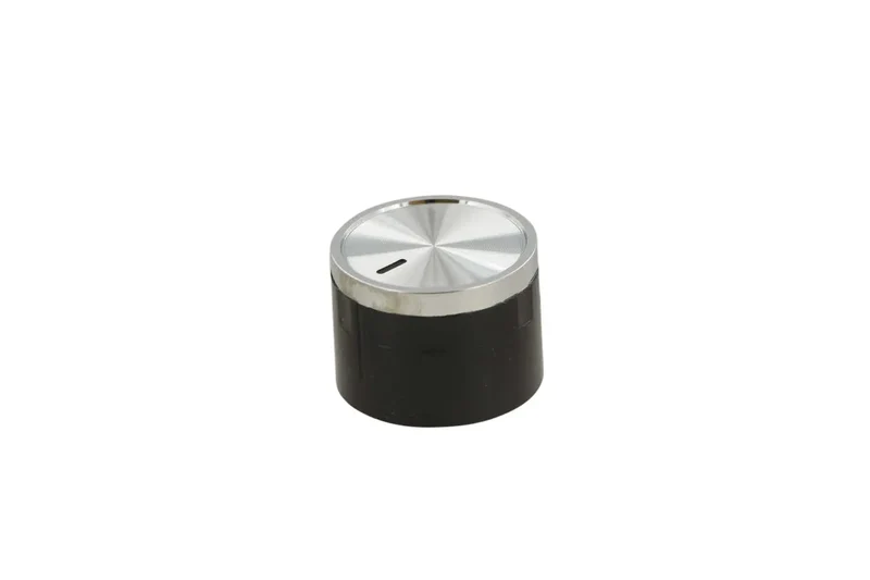 BEKO Oven Control Knob (silver Top/Black Body)-Genuine