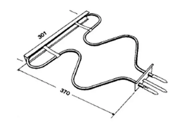 Frigidaire Oven Bottom Element 2200W-WOTCD26FM-NON Genuine