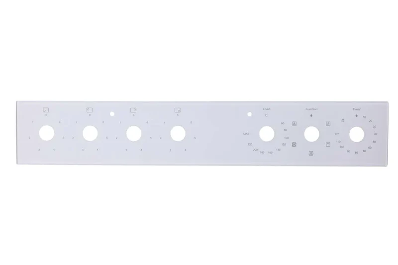 Euromaid Oven Control Panel Glass(Black)-EFS54FC-Seb