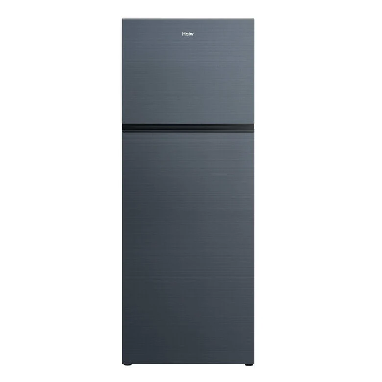 Haier HPR5718ENMB Frigorifero Combinato A Libera Installazione, Total No Frost, Sistema LED Daylight, Classe E, Nero