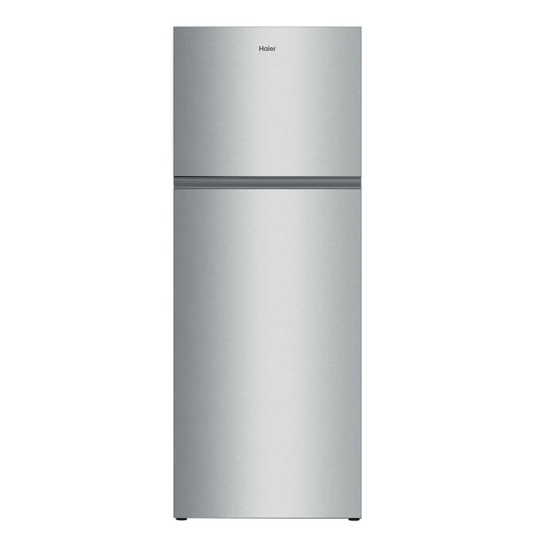 Haier HPR5718ENMX Frigorifero Combinato A Libera Installazione, Tecnologia Total No Frost, Sistema LED Daylight, Classe E, Acciaio Inox