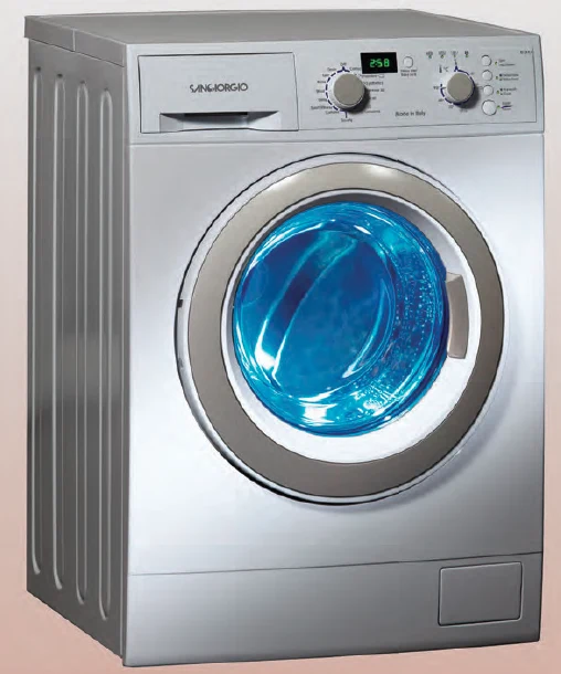 Ⓜ️🔵🔵🔵👌 SanGiorgio SENS812D - Lavatrice 8kg, centrifuga 1200 giri, MADE IN ITALY, 5 ANNI GARANZIA su SCHEDA ELETTRONICA, Nuova classe D (ex A++)