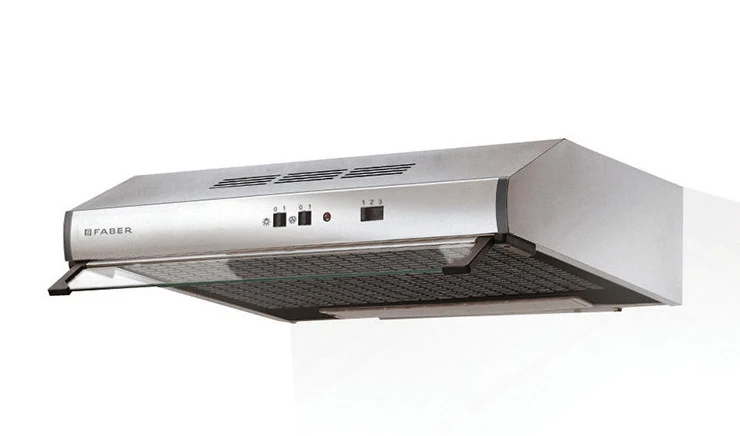 Ⓜ️🔵🔵🔵👌 Faber 2740 X A60 - Cappa sottopensile, acciaio inox, 2 motori, 60cm