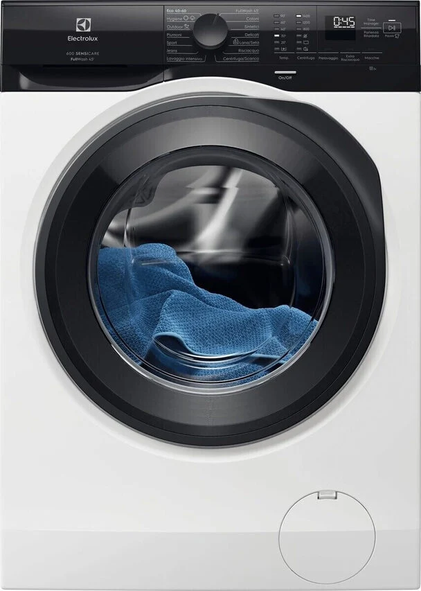 Electrolux EW6FZ28 Serie 600 Lavatrice A Libera Installazione 8 Kg, 1400 Giri, Sensicare, Fullwash, Hygiene, Classe A, Bianco