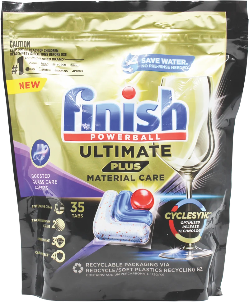 Finish Ultimate Plus Dishwasher Tablets 35PK