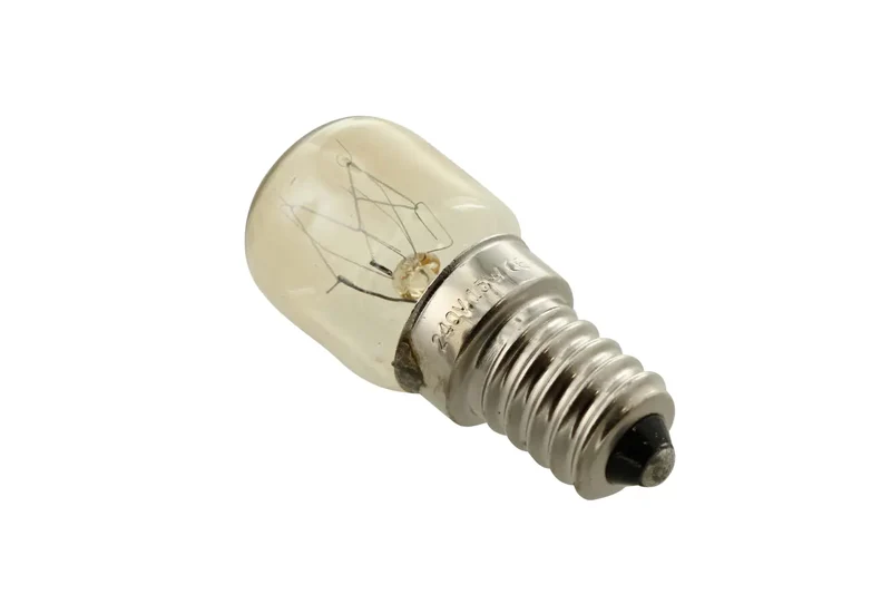 Universal Oven RATED GLOBE 15W 240V E14 SES CLEAR (QTY 1)