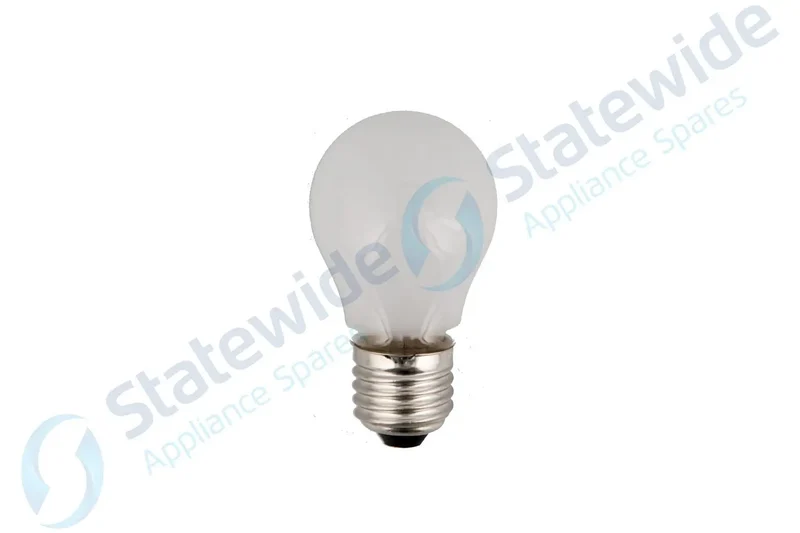 LG Fridge Light GLOBE 40W ROUND ES27-White-Genuine