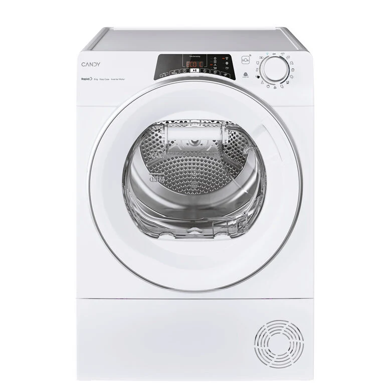 Candy RapidÓ ROE H8A3TSEX-S asciugatrice Libera installazione Caricamento frontale 8 kg Bianco