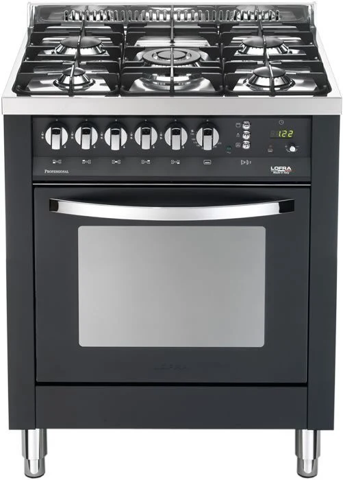 Lofra PNM76MFT/C Cucina Gas Nero A-15%