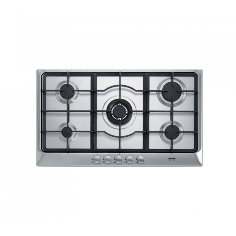 Lofra Artes 90 Piano Cottura Stainless steel Da incasso Gas 5 Fornello(i)