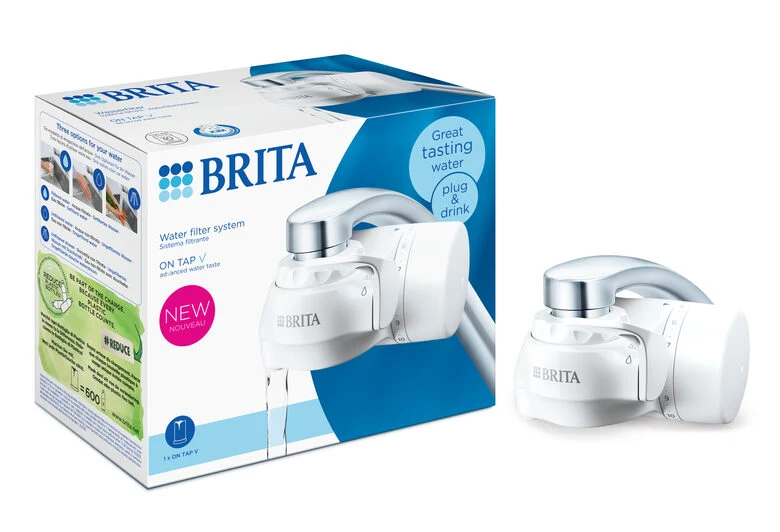 Brita ON TAP V CU CE Filtro per l'acqua del rubinetto Bianco