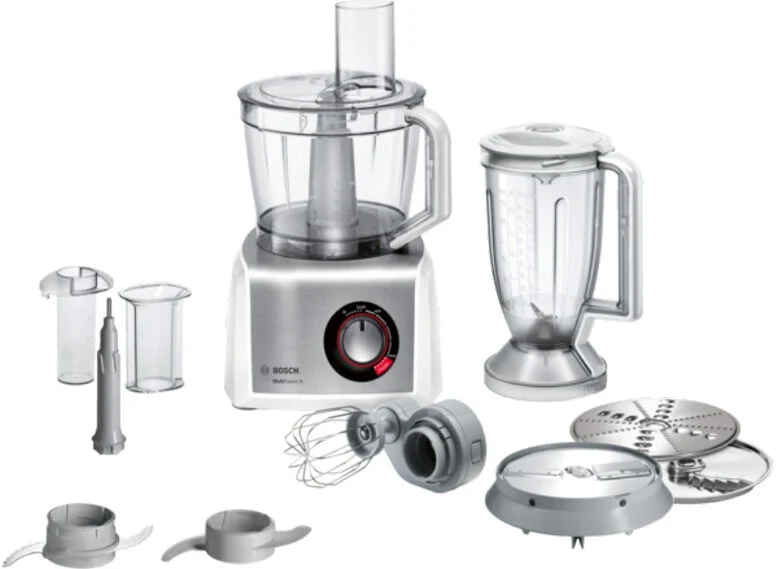 Bosch MC812S814 robot da cucina 1250 W 3,9 L Stainless steel, Bianco