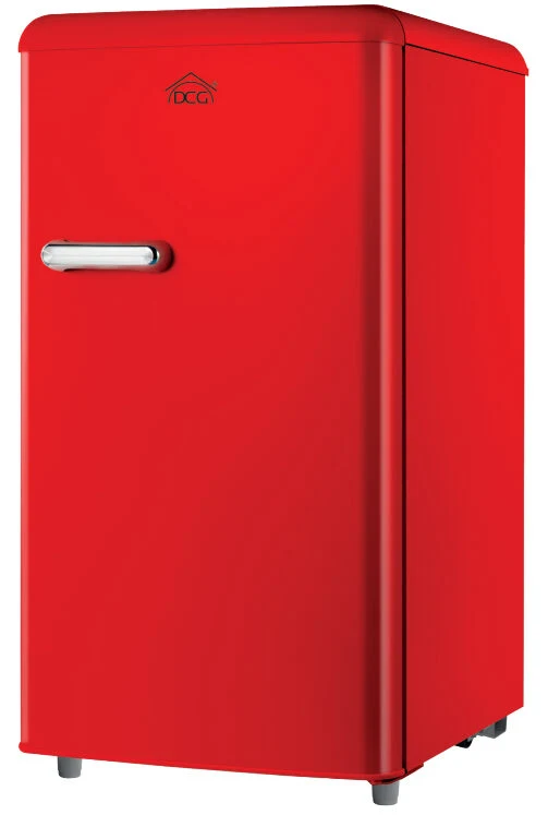 DCG Eltronic MF100R Frigorifero con Congelatore Libera installazione 100 L Rosso
