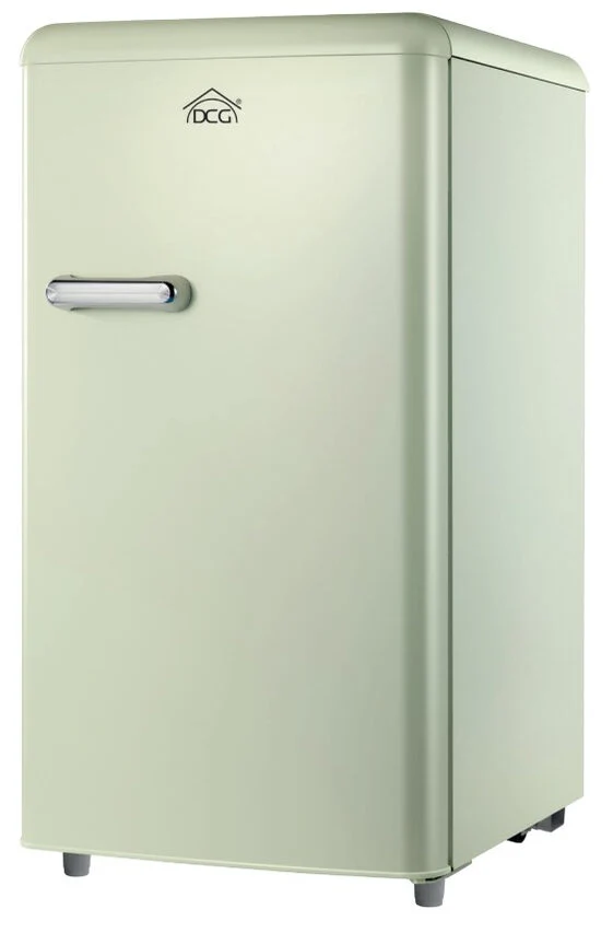 DCG Eltronic MF100C Frigorifero con Congelatore Libera installazione 100 L Crema Retrò