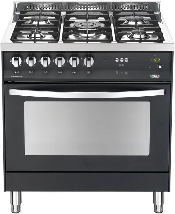 Lofra PNMG86GVT/C Cucina Gas Nero