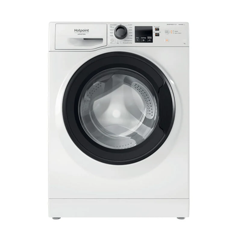 Hotpoint Ariston NF746WK IT Lavatrice A Libera Installazione 7 Kg, 1400 Giri, Steam Hygiene, Anti Allergy, Igiene Vapore, Classe A, Bianco