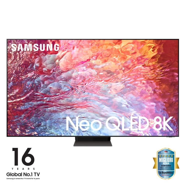 Samsung Series 7 Neo QLED 8K 55” QE55QN700B Smart TV Wi-Fi Stainless Steel