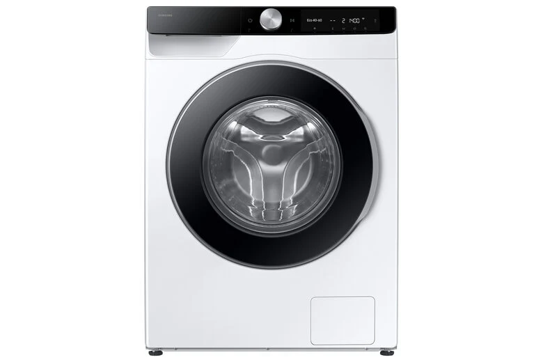 Samsung WW90DG6U85LKU3 Lavatrice A Libera Installazione 9 Kg, 1400 Giri, AI Control, AI Ecobubble™, AI Wash, Classe A-10%, Bianco
