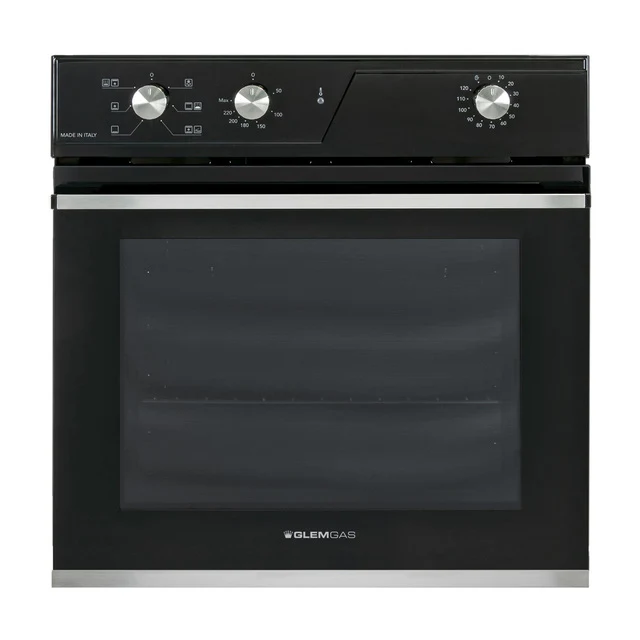 Glem Gas GFR62BK-S3 Forno a Incasso Multifunzione Elettrico 64 L