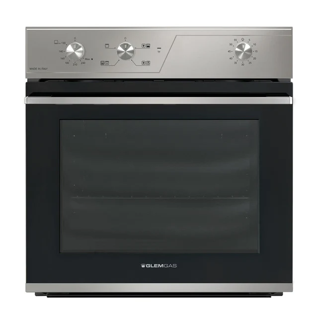 Glem Gas GFRV21IX-S2 Forno a Incasso Multifunzione Elettrico E Gas Ventilato