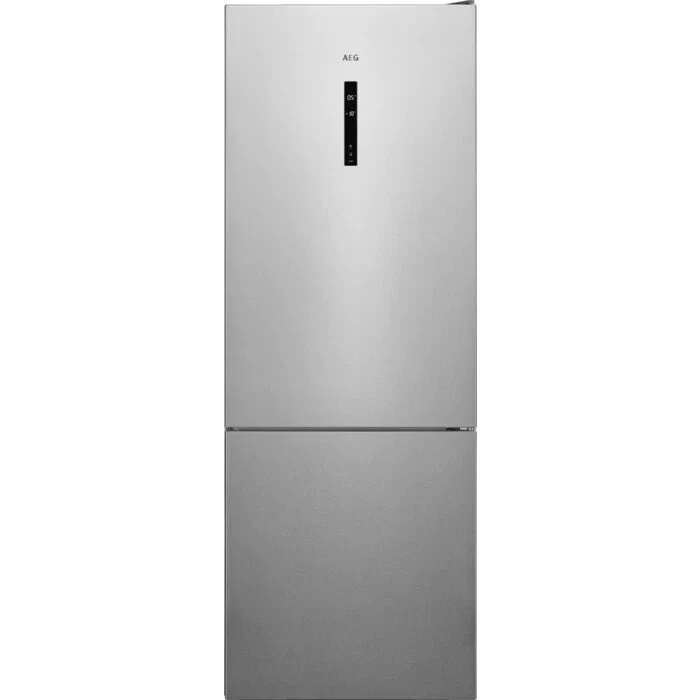 AEG RCB646E3MX frigorifero con congelatore Libera installazione 481 L E Acciaio inossidabile
