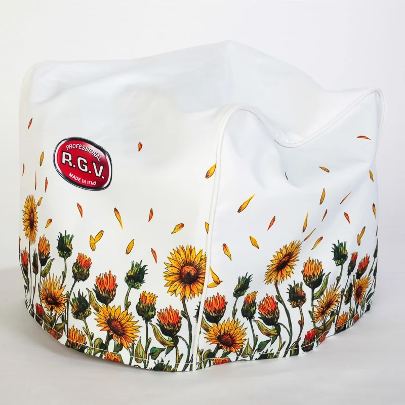 R.G.V. Copertura Motivo Girasoli Per Affettatrici 195/220/250