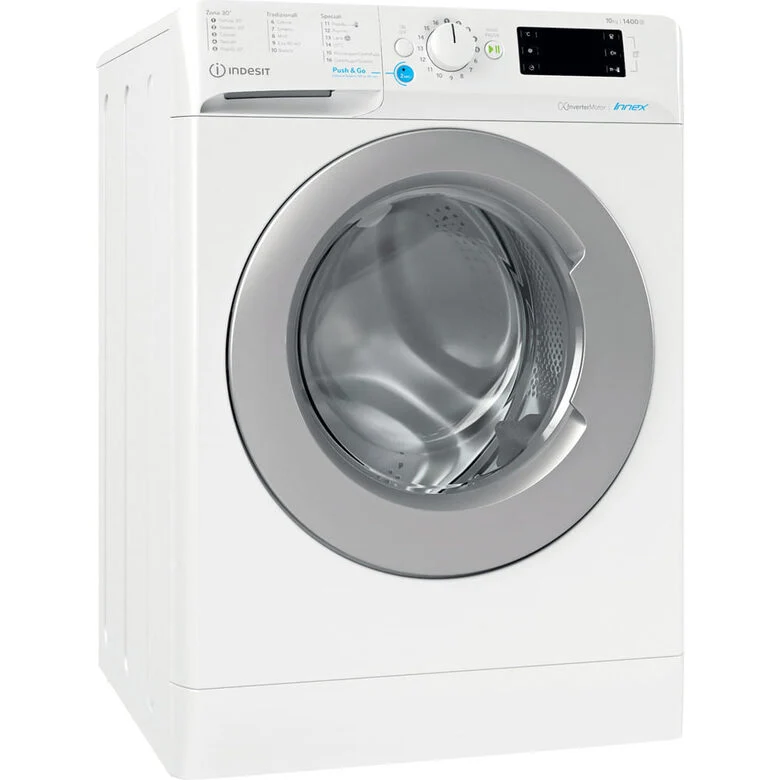Indesit BWE 101486X WS IT lavatrice Caricamento frontale 10 kg 1400 Giri/min Bianco