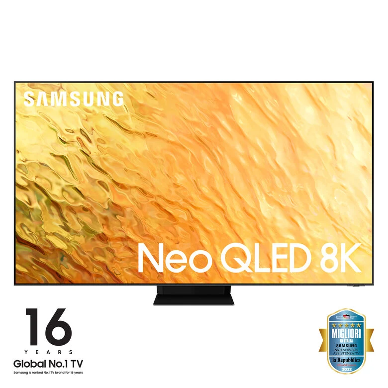 Samsung Neo QLED 8K 75” QE75QN800B Smart TV Wi-Fi Stainless Steel