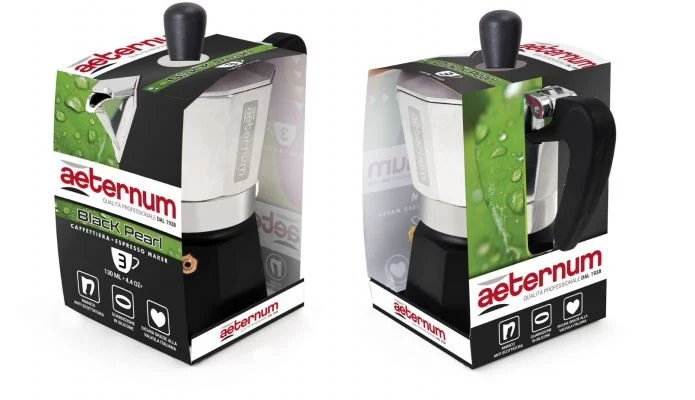 AETERNUM CAFFETTIERA BLACK PEARL 2TZ