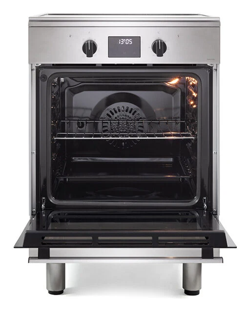 De’Longhi DMX 64 INL TC2 cucina A Elettrico Piano cottura a induzione Nero, Acciaio inox
