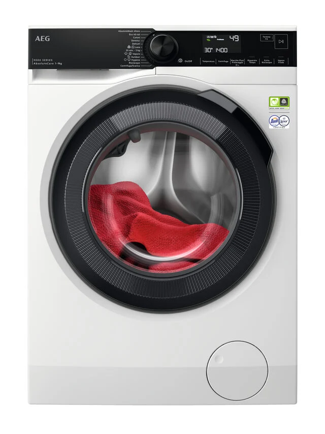 AEG LR9H94SGB lavatrice Caricamento frontale 9 kg 1351 Giri/min A Bianco