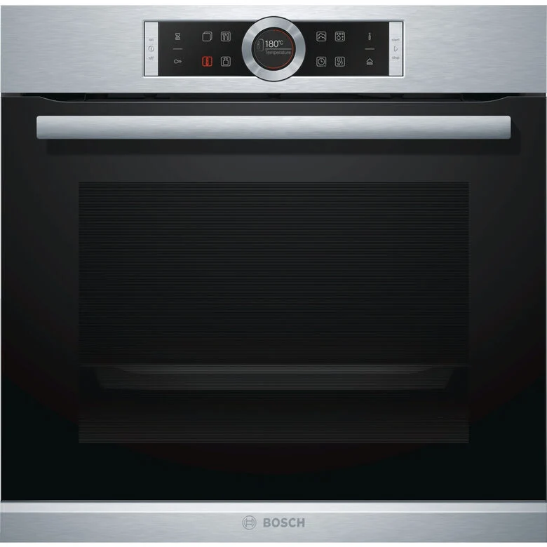 Bosch Serie 8 HRG675BS1S Forno a Incasso 71 L 3650 W A+ Nero, Stainless steel