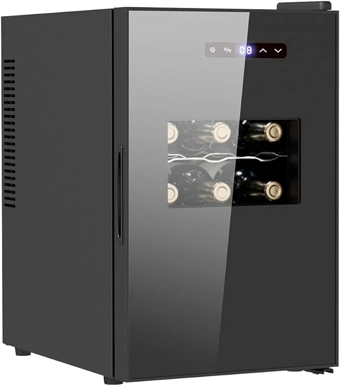 Cecotec 1530 Black Cantinetta Vino Con Compressore Libera Installazione 15 Bottiglie Temperatura Regolabile 5/18