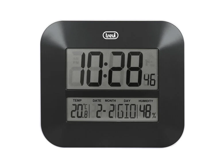 Trevi OM 3520 D Orologio da parete digitale Rettangolo Nero