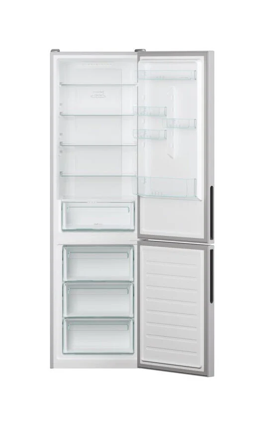 Candy Fresco CCE4T620ES frigorifero con congelatore Libera installazione 377 L E Argento